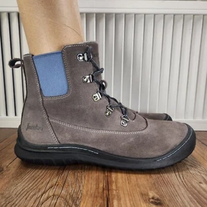 Jambu Woodstock Waterproof Womens Sz 10M Brown Suede Ankle Stretch Booties Boots - Picture 1 of 11