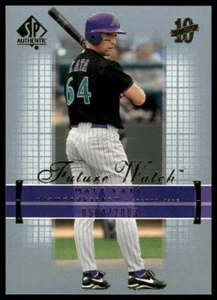 2003 SP Authentic #154 Matt Kata RC, SN #/2003 Arizona Diamondbacks Baseball - Bild 1 von 2