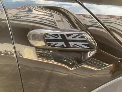 Inserto frecce laterali Side Scuttles Union Jack Black per MINI COOPER F56 F55 F57  - Immagine 1 di 4
