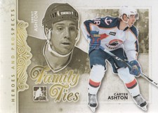 2011-12 ITG Heroes & Prospects Family Ties #FT-06 Brent Ashton/Carter Ashton