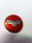 Wonder Woman, Logo DC Button, Rot, 3 cm, von 1996