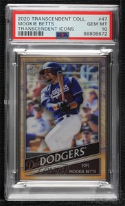 2020 Topps Transcendent Collection /95 Mookie Betts #47 PSA 10 GEM MT
