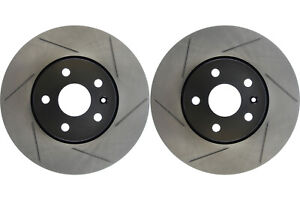 Front PAIR Stoptech Disc Brake Rotor for 2011 Saab 9-5 (46685)