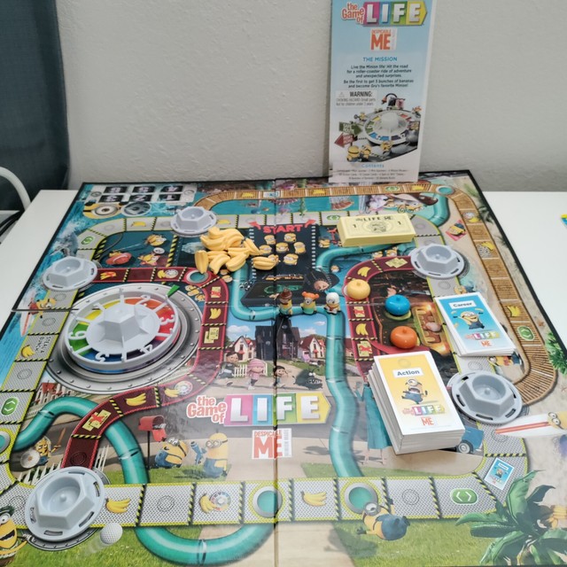 The Game Of Life 2002 Board And Instructions Only Hasbro