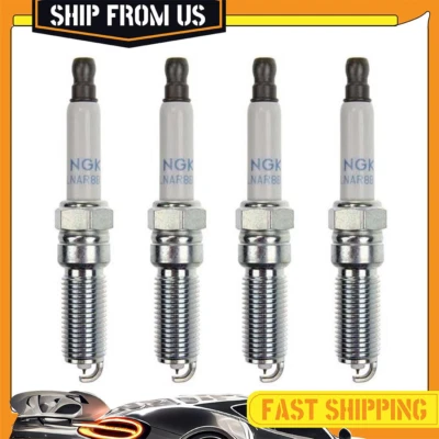NGK Spark Plug 4PCS For Chevrolet Equinox 2018-2018 Chevrolet Malibu 2016-2018 - Image 1 of 4