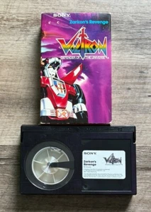 Beta Betamax Tape Video Movie Voltron Zarkon’s Revenge VTG 1984 Animation RARE! - Picture 1 of 6