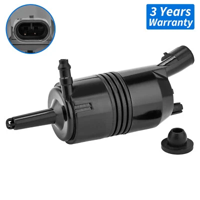 Windshield Washer Pump For Chevy Silverado 1500 2500 K1500 K2500 22127652 - Image 1 of 4