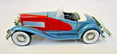 1935 Duesenberg SSJ, METALLIC BLUE & RED 1:32 Scale  SIGNATURE MODELS Excellent - Image 1 of 4