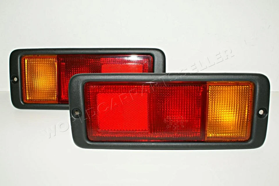 1992-2000 MItsubishi Pajero Montero Tail Lights Lamps PAIR - Image 1 of 2