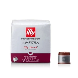 108 Capsule Cialde Caffè illy Iperespresso Tostato Intenso ex Tostatura scura - Zdjęcie 1 z 9