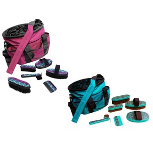 Kit de aseo Showman de 6 piezas con estampado navajo con bolsa de transporte Cordura de nailon - Imagen 1 de 4