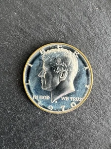 1970 S Kennedy Half Dollar - PP - 40% Silber - Bild 1 von 2