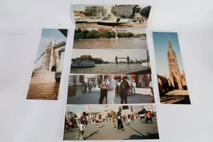 Vintage Set 7 Farbpanorama Fotos von London - Bild 1 von 15