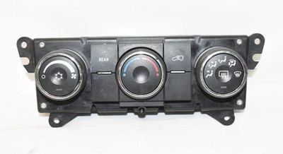 25977432 AC Temperature Control Front Manual Fits 09-12 TRAVERSE F2B11 - Image 1 of 4