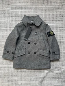 Abrigo de Lona Stone Island Junior - Reino Unido 2 Años - Gris - Imagen 1 de 10