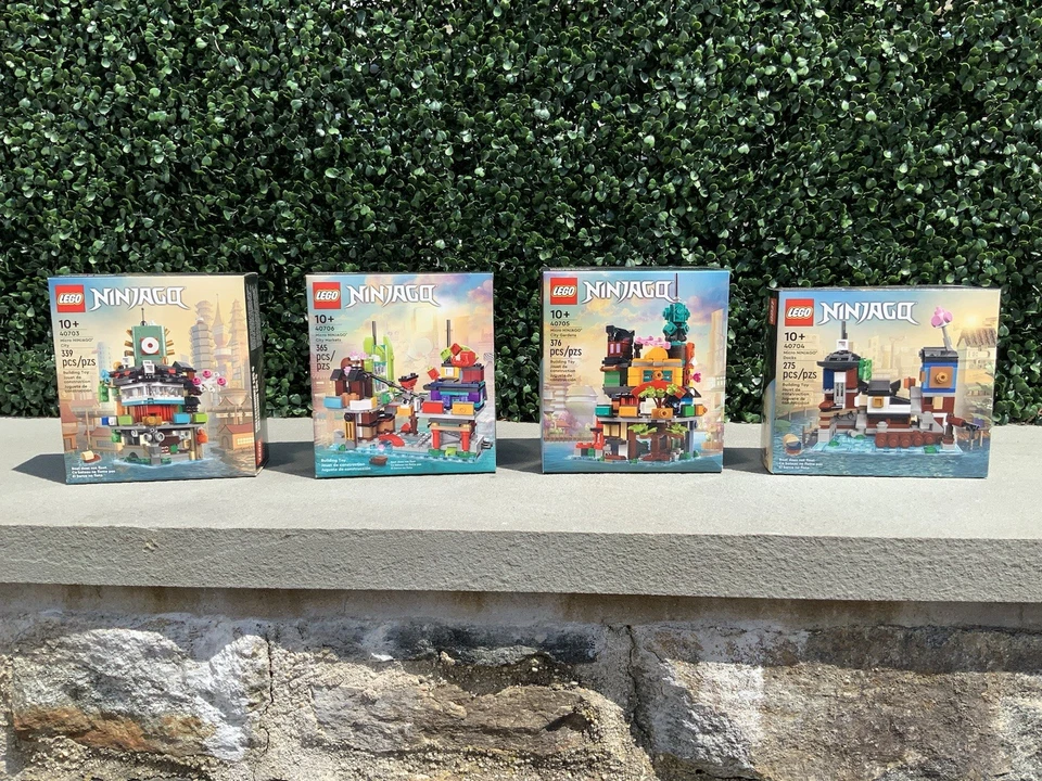 Lego Micro Ninjago Docks #40704 275 Pcs