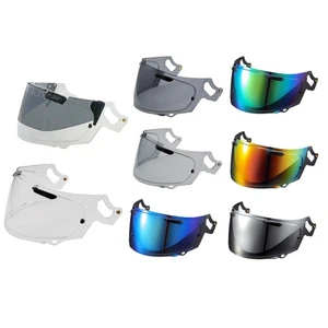 Arai Quantic Motorcycle Helmet Visor Pinlock Ready Dark Red Blue Silver Green - Picture 1 of 10