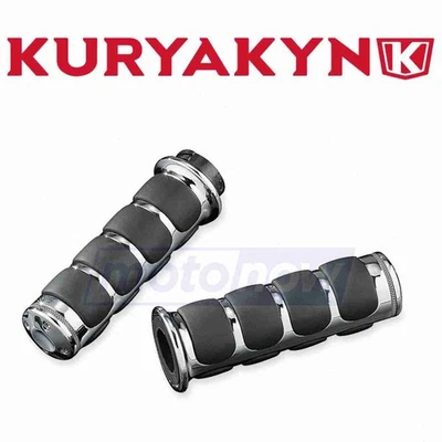 Kuryakyn ISO Grips for 2014-2015 Harley Davidson FLSTNSE CVO Softail Deluxe vg Foto 1 de 4