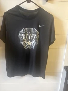 Nike Culture Bo Jackson Elite schwarz Jugend Jungen XL Baseball T-Shirt Dri Fit - Bild 1 von 4