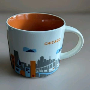 Tazza caffè Starbucks Chicago collezione "You Are Here" Loop Downtown tazza grande - Foto 1 di 4
