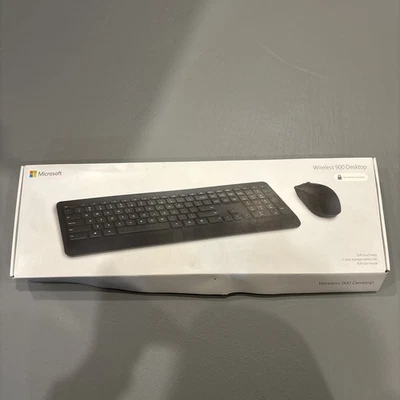 Microsoft Wireless Desktop 900 Keyboard Mouse Combo PT3-00001 Black - Used - Image 1 of 2