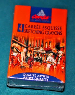 New Conte a Paris Mini Pocket Crayon Color Matchbox Pack - Imagem 1 de 3