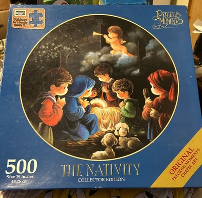 Precious Moments The Nativity Collector Edition Puzzle New & Sealed 1995 - Image 1 of 2
