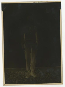 5x7 B&W Kodak Negative of Man Dressed in Uniform - Picture 1 of 2