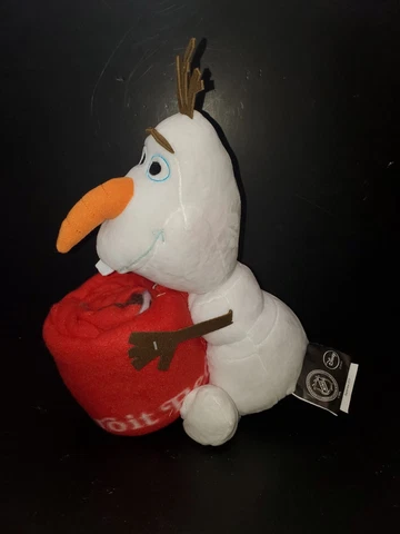 OLAF from Frozen Disney NHL Detroit Redwings Throw Blanket & Plush Character Set Cover