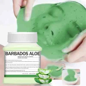 12.3fl.oz Barbados Aloe Gel Facial Mask, Natural Gel Moisturizing Facial Mask - Picture 1 of 9