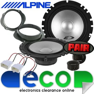 Ford Transit Custom Van 560 Watts Alpine 6.5" Front Door Car Speaker Upgrade Kit - Picture 1 of 1