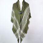 Maurices Womens OS One Size Poncho Sweater