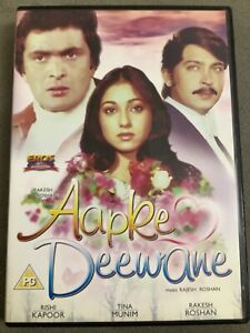 Aapke Deewane- *Rishi Kapoor *Tina Munim EROS Bollywood DVD