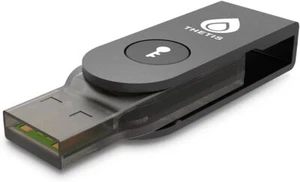 Thetis Pro-A FIDO2 Clé de Sécurité Passkey Périphérique avec USB A & NFC, TOTP/HOTP Authe - Photo 1/9