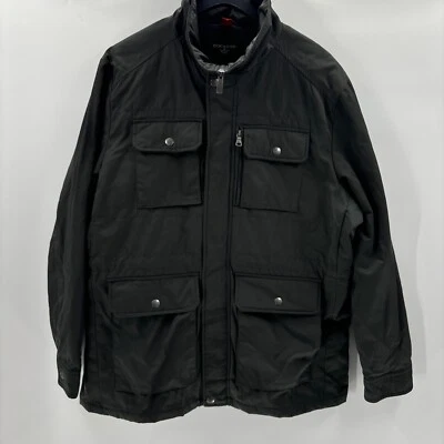 NWD Dockers Men’s Full Zip Heavyweight Utility Jacket Charcoal Size 2XL - Image 1 of 4