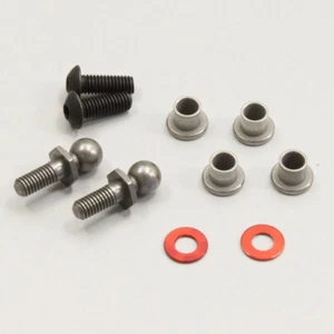 Achsschenkelbolzen mit Kugeln 4.8 mm für TF6 TF7 2 Stk Ersatzteil Kyosho 97040 - Bild 1 von 1