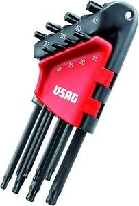 kit 8 brugole lunghe torx - USAG 280 LTSTX/S8 - Imagen 1 de 4