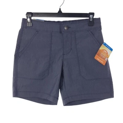 Columbia Omni Shade Womens Size 2 Active Fit UPF 50 Gray Shorts - Image 1 of 4