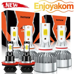 For Toyota Corolla 2009-2013 6x LED Headlight Bulb + Fog Light Combo 6000K White - Picture 1 of 11