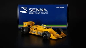Minichamps - 1:18 Lotus Honda 99T Ayrton Senna Winner 1987 Monaco GP 'Dirty V... - Picture 1 of 15