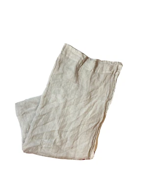 Restoration Hardware 1 Single Curtain Panel Sheer Linen Light Gray Drape 108 - Image 1 of 4