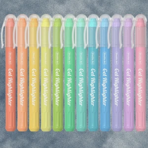 12 Pack Bible Gel Highlighters No Bleed Marker Pens for Journaling School Bible - Picture 1 of 9