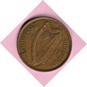 IRLANDA - 1928 UN CENTAVO - Imagen 1 de 2