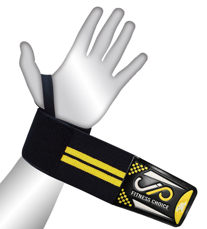 Наручные поддерживающие ремни для тяжелой атлетики JP 20 дюймов эластичные бандажные для фитнеса - Изображение 1 из 1