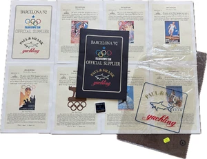 Paul & Shark 1992 Olympics Promo Set Folder + 7 Inserts + Bag Official Italy - Picture 1 of 23