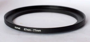 Zomei 67mm - 77mm step up ring. - Picture 1 of 1