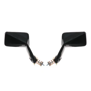 FOR HONDA S500 S600 S800 1300 N360 N600 SCAMP SQUARE FENDER MIRROR PAIR 2 PIECES - Picture 1 of 6
