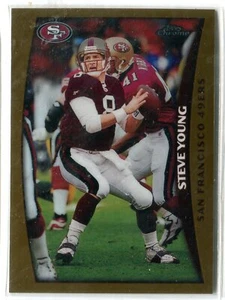1998 Topps Chrome Steve Young Base Card #149 HOF SAN FRANCISCO 49ERS - Picture 1 of 1