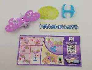 EN057 FARFALLA ROSA + BPZ KINDER SORPRESA ITALIA 2018/2019 YOUMITIK - Bild 1 von 1