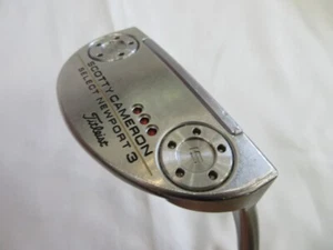 Scotty Cameron Select NEWPORT 3 2018 Putter 34 inch with Head Cover Right Handed - Picture 1 of 8